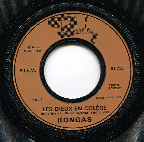 Kongas -Jungle / Les Dieux En Colère