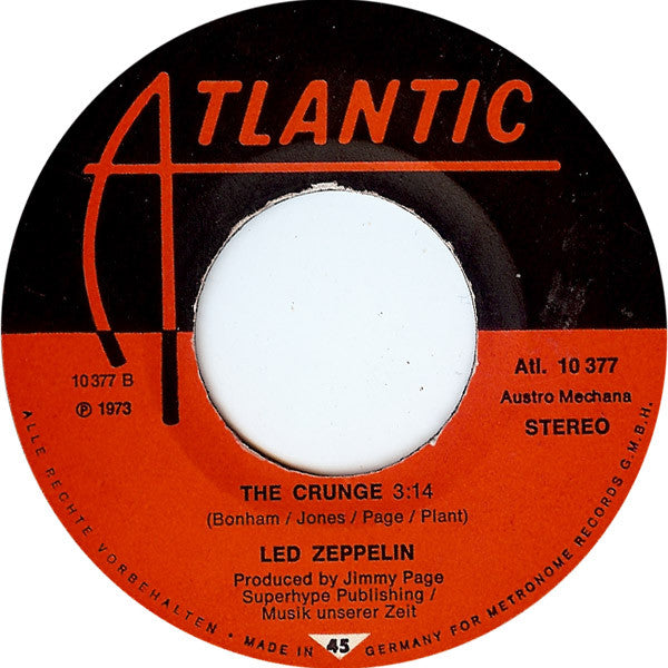 Led Zeppelin - D'yer Mak'er / The Crunge