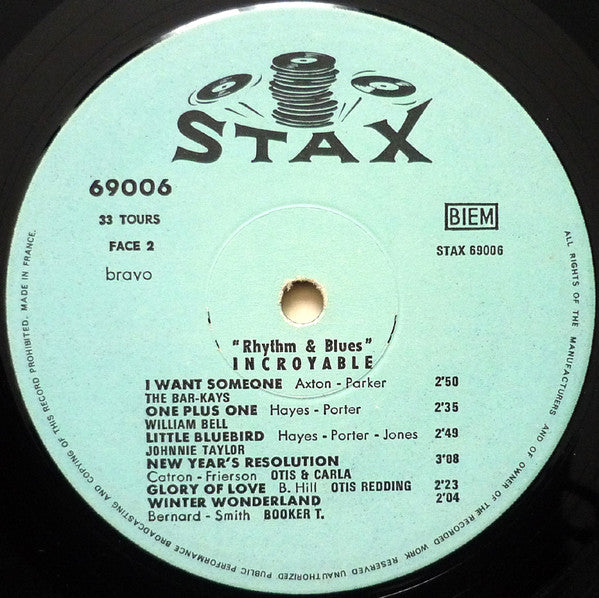 Various -Rhythm And Blues Incroyable Vol. 1