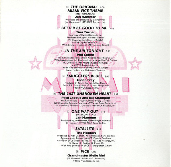 Various -The Best Of Miami Vice