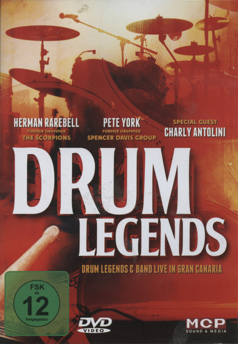 Charly Antolini, Herman Rarebell, Pete York -Drum Legends