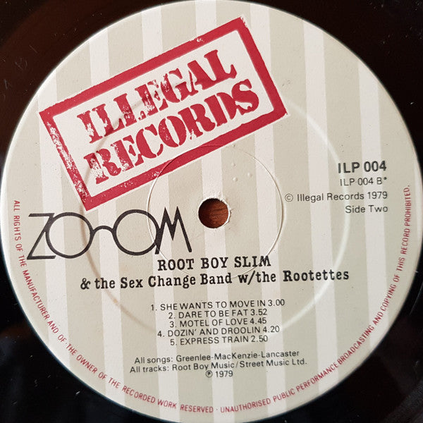 Root Boy Slim & The Sex Change Band W/ The Rootettes* -Zoom