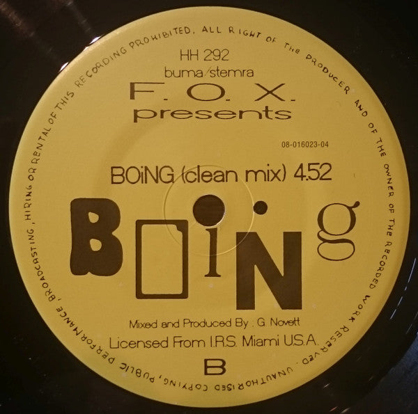 F.O.X. -Boing