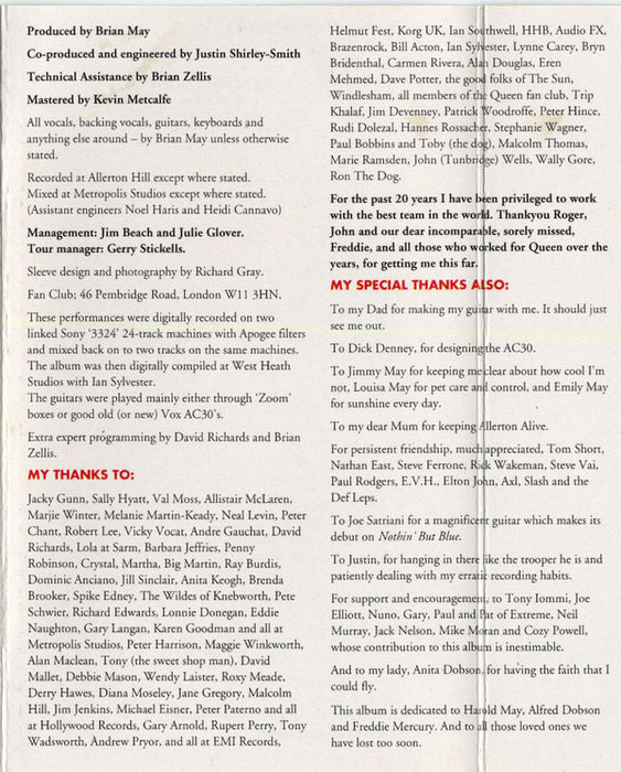 Brian May - Back To The Light