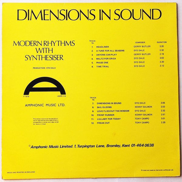 Various -Dimensions In Sound