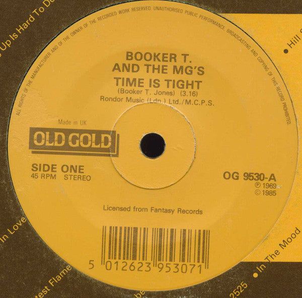 Booker T & The MG's -Time Is Tight