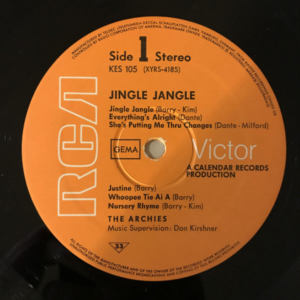 The Archies -Jingle Jangle