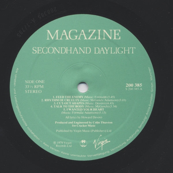 Magazine -Secondhand Daylight