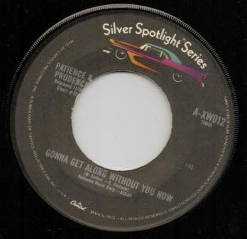 Patience & Prudence -Tonight You Belong To Me / Gonna Get Along Without You Now