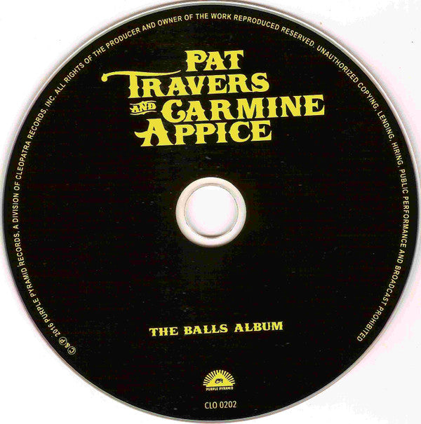 Pat Travers And Carmine Appice -The Balls Album