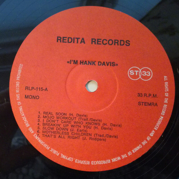 Hank Davis (2) -I'm Hank Davis