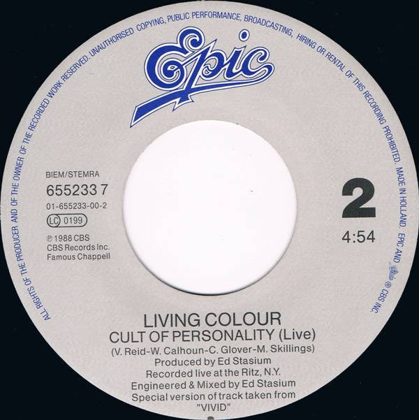 Living Colour -Glamour Boys