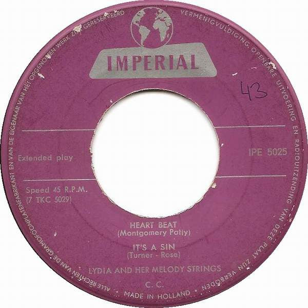 Lydia And Her Melody Strings* -Don't Stop Kissin' Me Goodnight