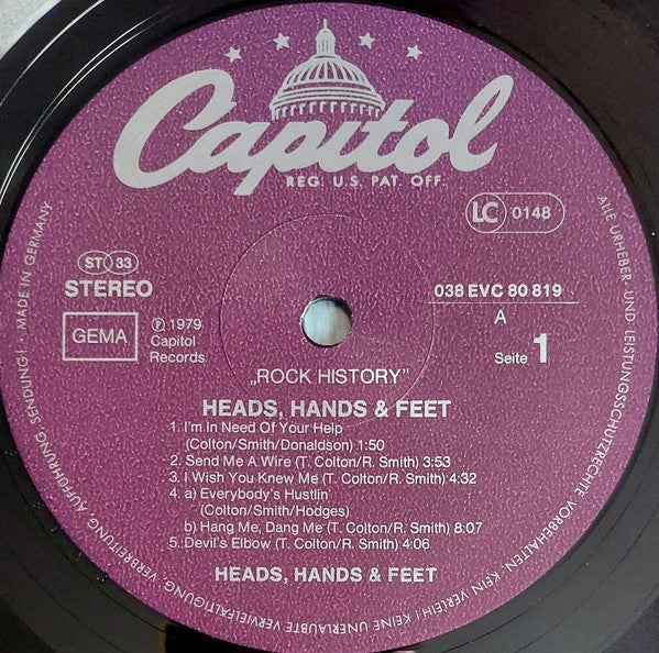 Heads, Hands &amp; Feet* - Heads Hands &amp; Feet