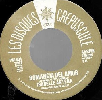 Isabelle Antena -Romancia Del Amor