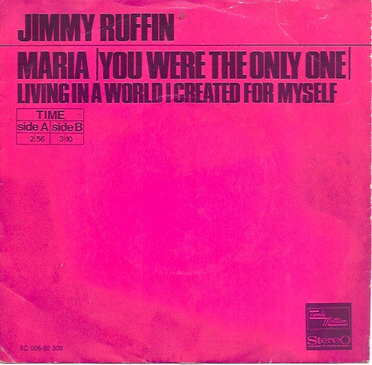Jimmy Ruffin -Maria (You Were The Only One)