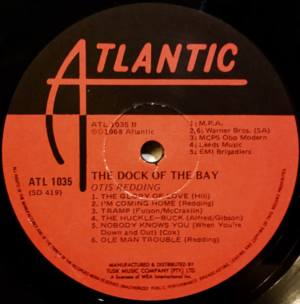 Otis Redding -The Dock Of The Bay