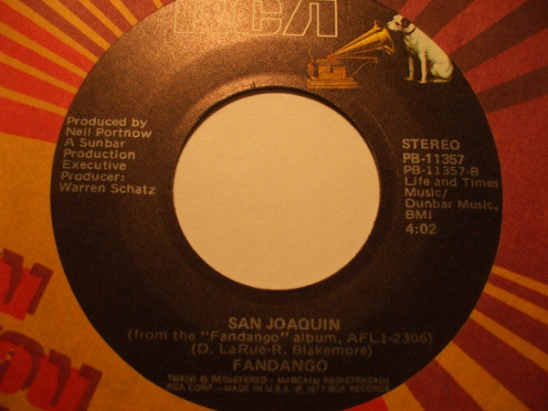 Fandango (6) -Last Kiss / San Joaquin