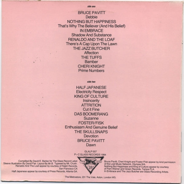 Various -Shadow And Substance (The Wonderful World Of Glass Volume 2)