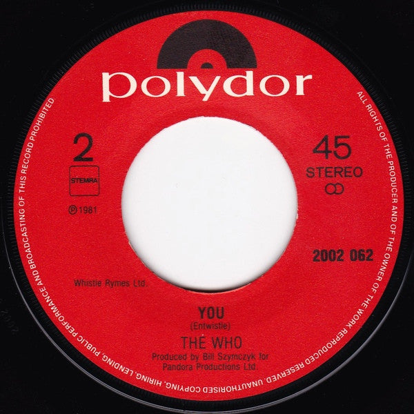 The Who -Don't Let Go The Coat