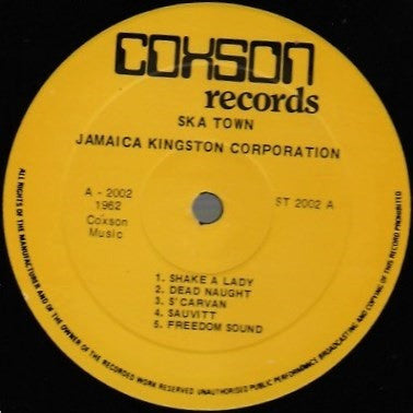 Jamaica Kingston Corporation -Ska Town: Ska Instrumentals Vol 2