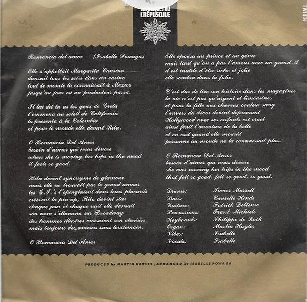 Isabelle Antena -Romancia Del Amor
