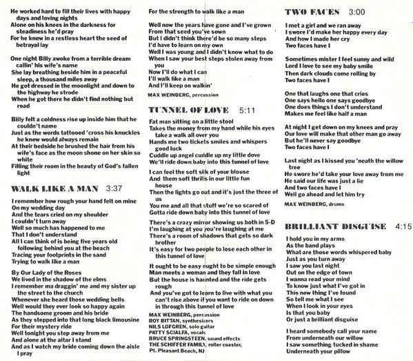 Bruce Springsteen - Tunnel Of Love