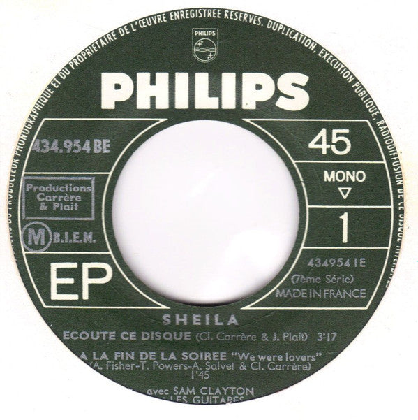Sheila (5) -Écoute Ce Disque