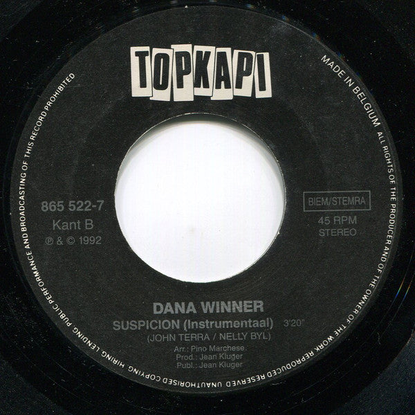 Dana Winner -Wantrouwigheid