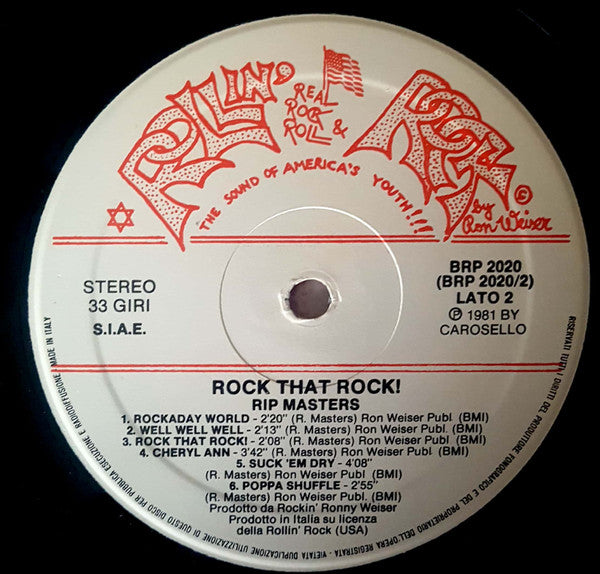 Rip Masters -Rock That Rock!