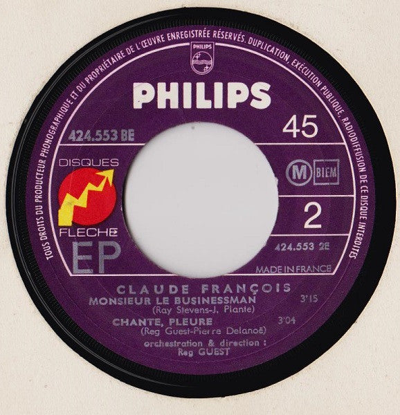 Claude François -Monsieur Le Businessman