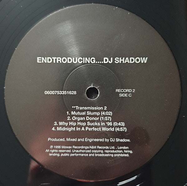 DJ Shadow -Endtroducing...