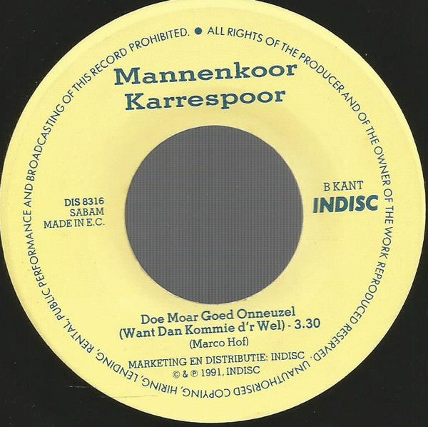 Mannenkoor Karrespoor -Stro-race