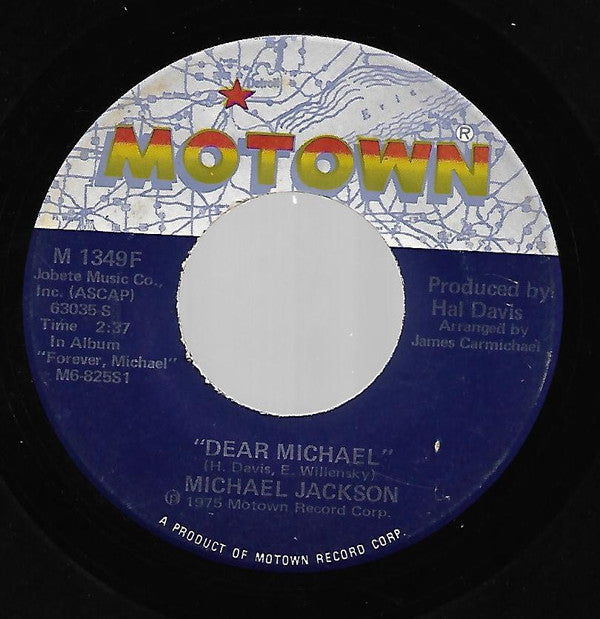 Michael Jackson - Just A Little Bit Of You / Dear Michael