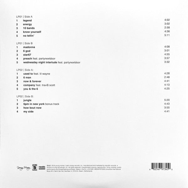 Drake -If You're Reading This It's Too Late