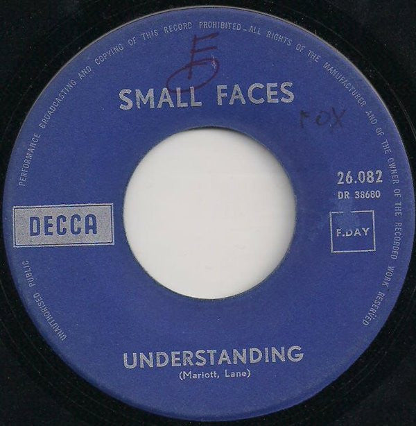 Small Faces -All Or Nothing / Understanding