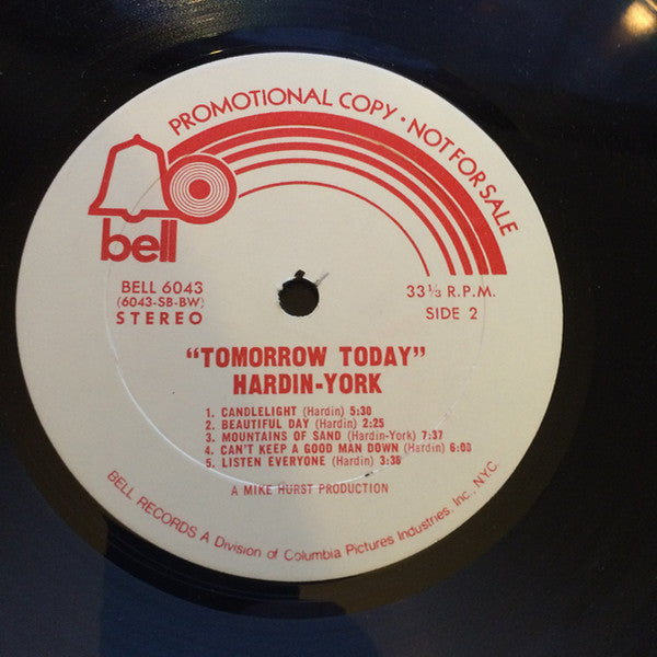 Hardin/York* -Tomorrow, Today