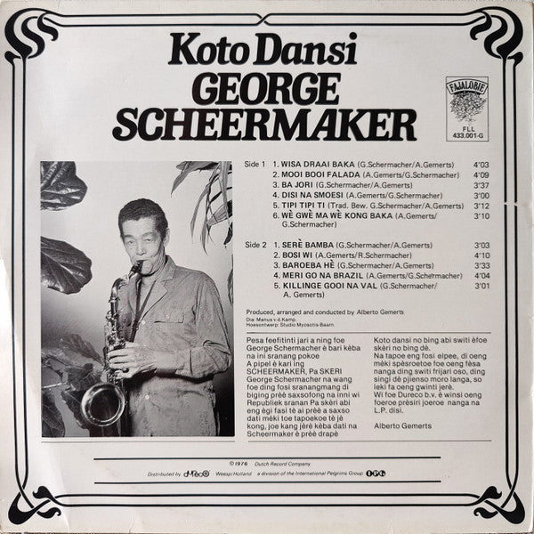 George Scheermaker -Koto Dansi