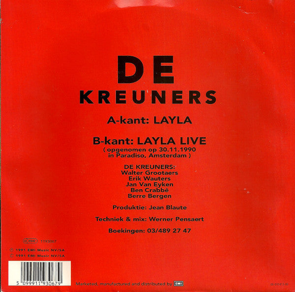 De Kreuners -Layla