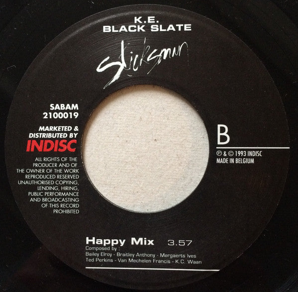 K.E. Black Slate* -Sticksman