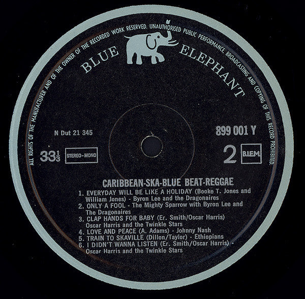 Various -Caribbean - Ska - Blue Beat - Reggae