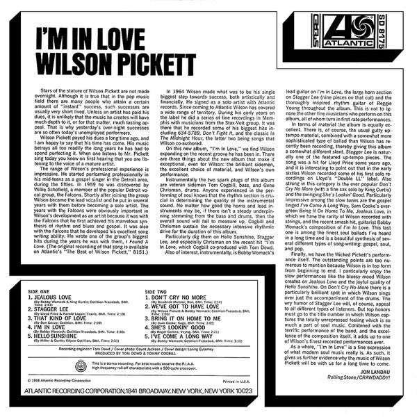 Wilson Pickett -I'm In Love