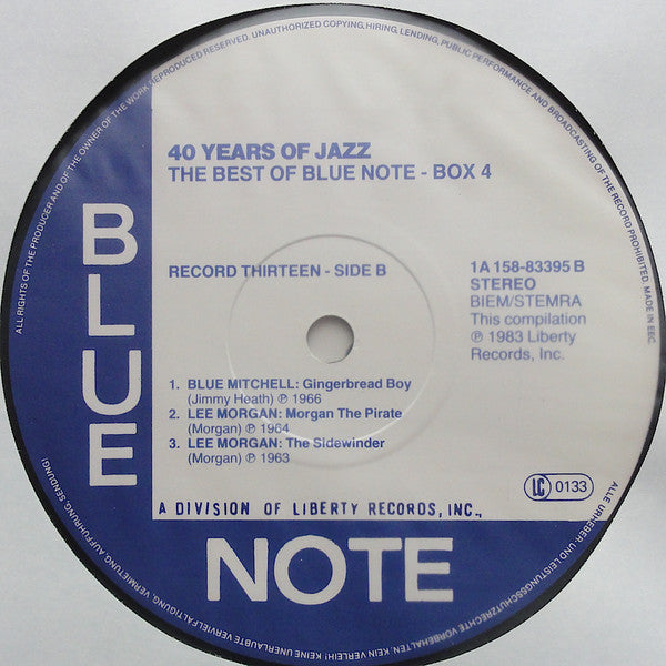 Various - 40 Years Of Jazz - The Best Of Blue Note - Box 4