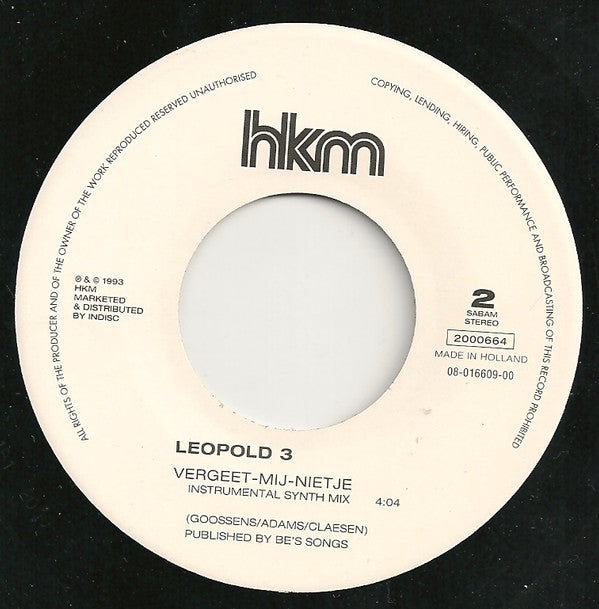 Leopold 3 -Vergeet-Mij-Nietje