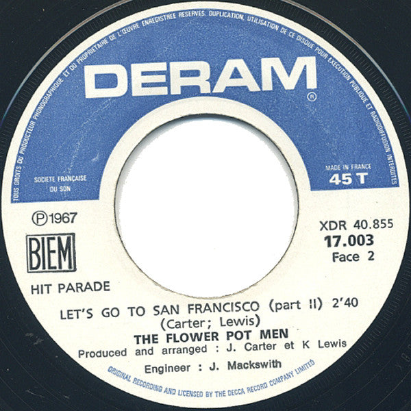 The Flower Pot Men* -Let's Go To San Francisco
