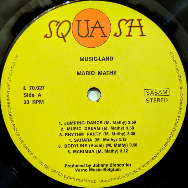 Mario Mathy -Music-Land