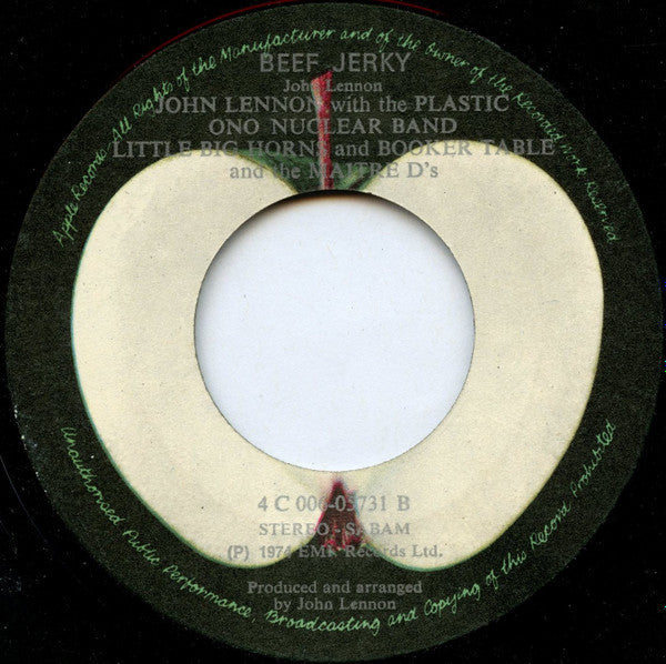 John Lennon With The Plastic Ono Nuclear Band* -Whatever Gets You Thru' The Night