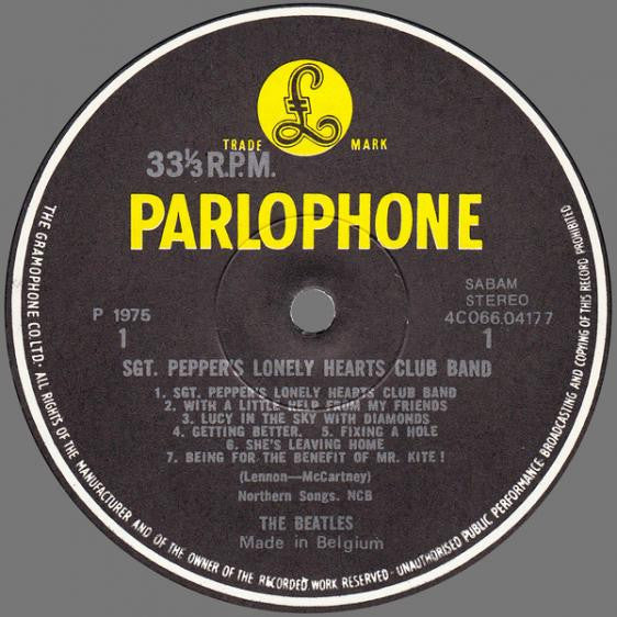 The Beatles -Sgt. Pepper's Lonely Hearts Club Band