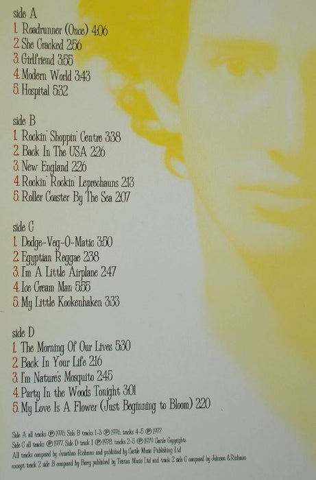 Jonathan Richman & The Modern Lovers -The Best Of