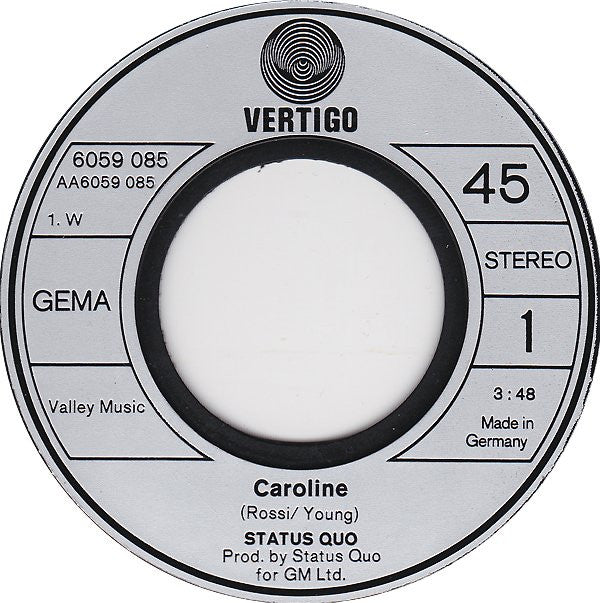 Status Quo -Caroline